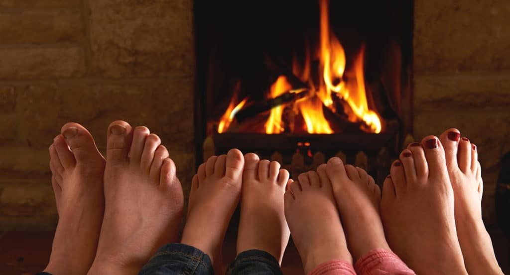 Wood fireplace tips